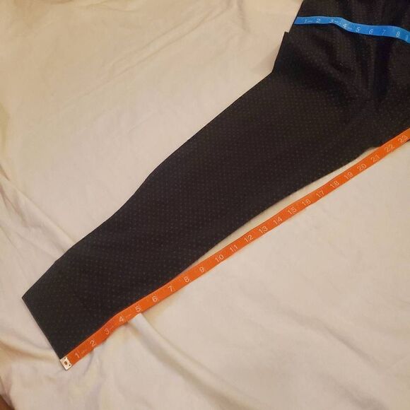 Van Heusen Black Dots Flex Slim Fit Stretch Button Front Dress Shirt Mens Size X - Picture 3 of 11